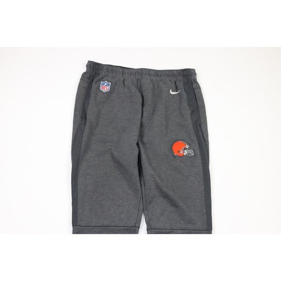 Nike NFL On Field Mens L Cleveland Browns Football Tapered Sweatpants Joggers - Picture 2 of 11